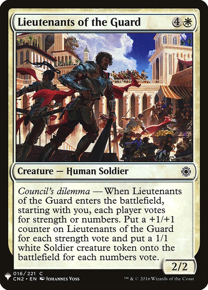 Lieutenants of the Guard [Mystery Booster] | I Want That Stuff Brandon