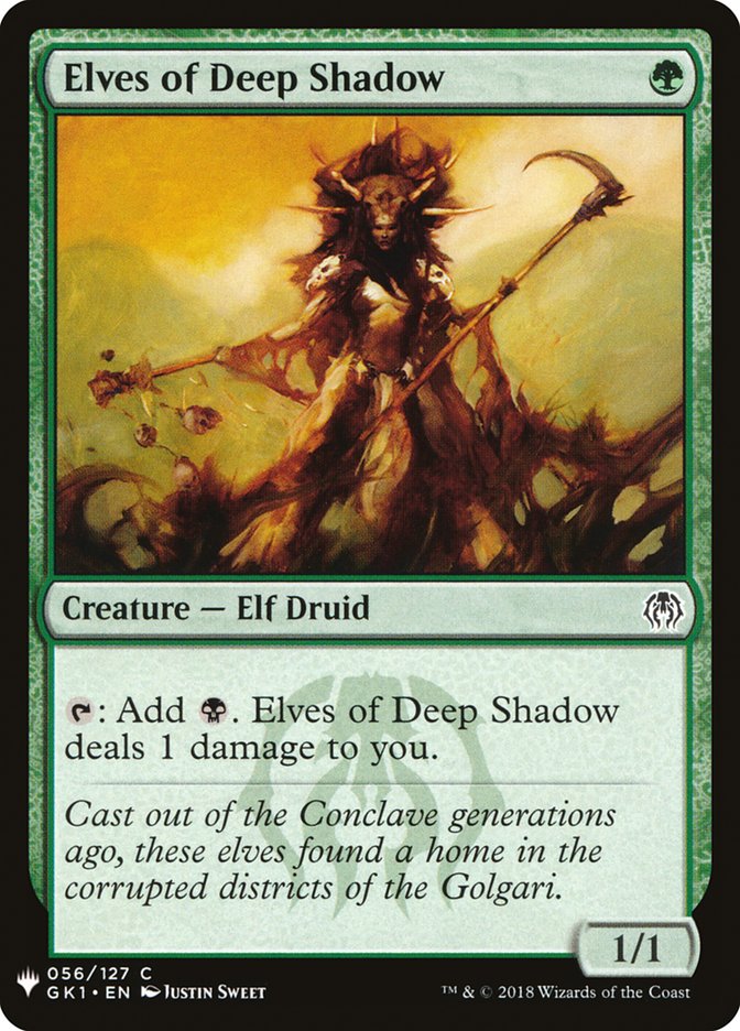Elves of Deep Shadow [Mystery Booster] | I Want That Stuff Brandon
