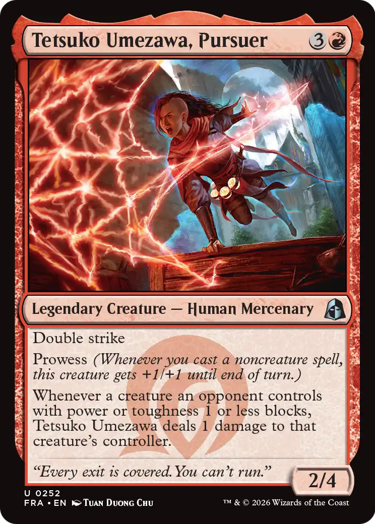 Tetsuko Umezawa, Pursuer [Reality Fracture] | I Want That Stuff Brandon