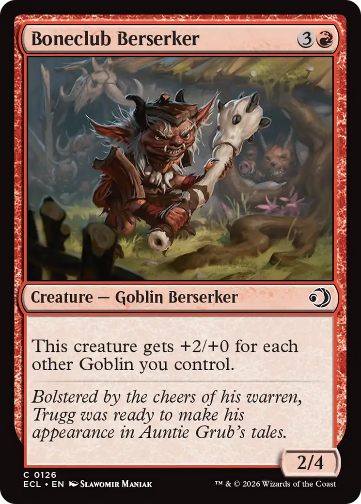 Boneclub Berserker [Lorwyn Eclipsed] | I Want That Stuff Brandon