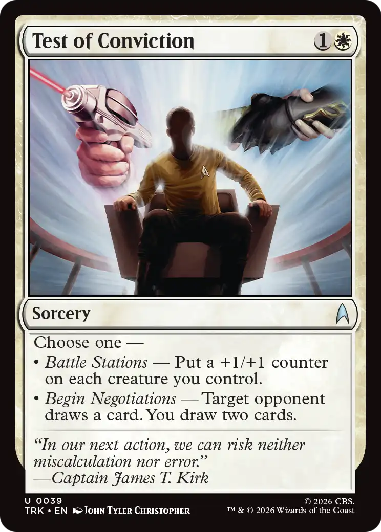 Test of Conviction [Star Trek] | I Want That Stuff Brandon