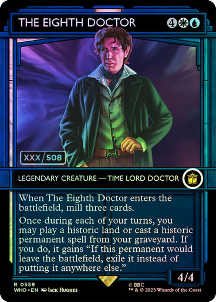 The Eighth Doctor (Serial Numbered) [Doctor Who] | I Want That Stuff Brandon