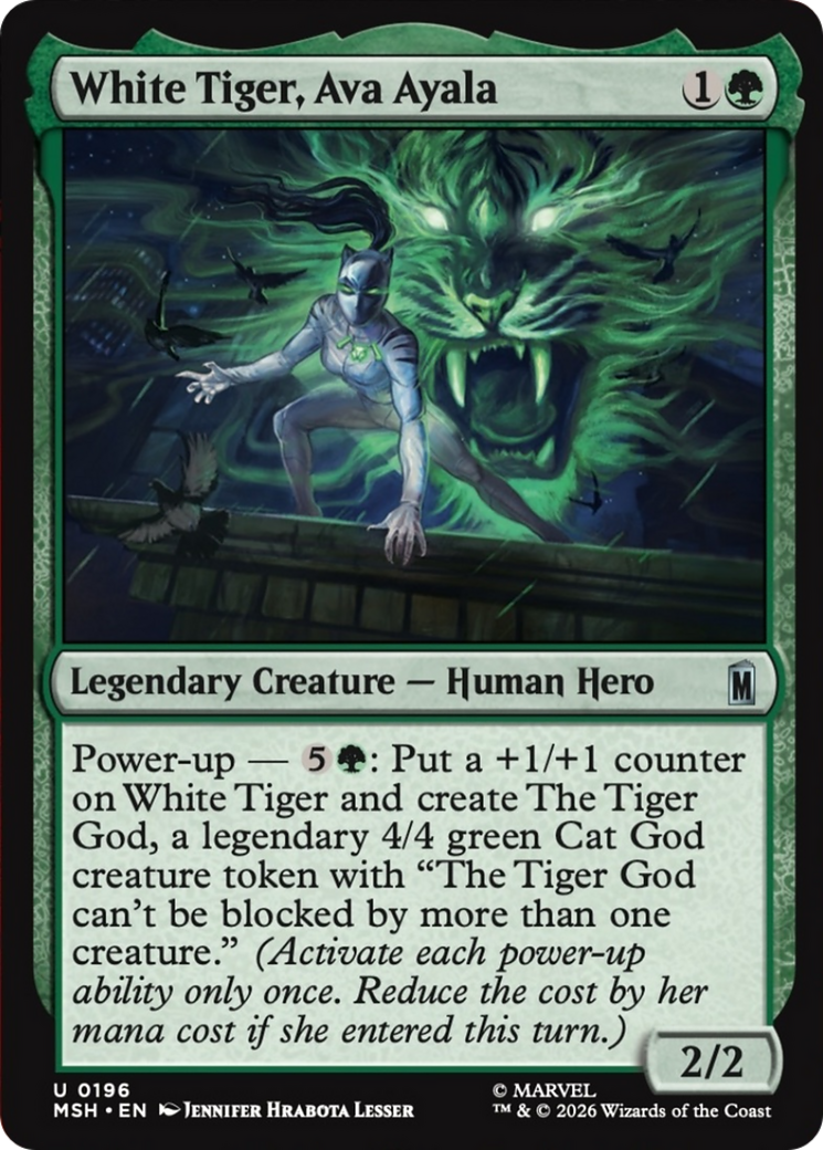 White Tiger, Ava Ayala [Marvel Super Heroes] | I Want That Stuff Brandon