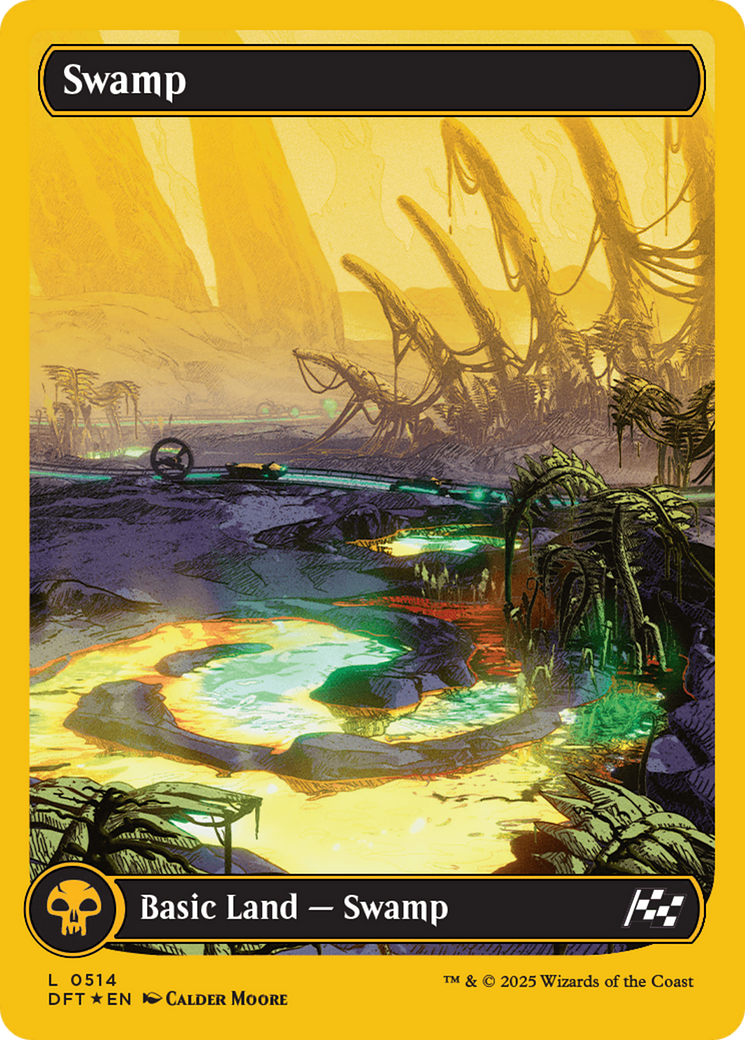 Swamp (0514) (First-Place Foil) [Aetherdrift] | I Want That Stuff Brandon