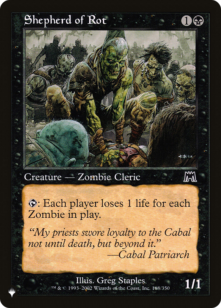 Shepherd of Rot [The List Reprints] | I Want That Stuff Brandon