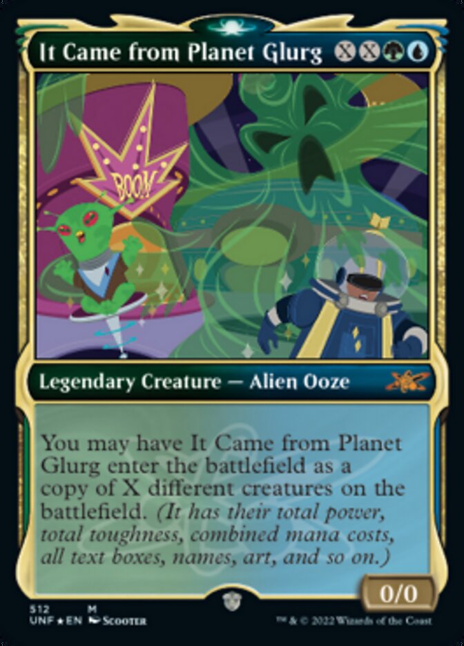 It Came from Planet Glurg (Showcase) (Galaxy Foil) [Unfinity] | I Want That Stuff Brandon