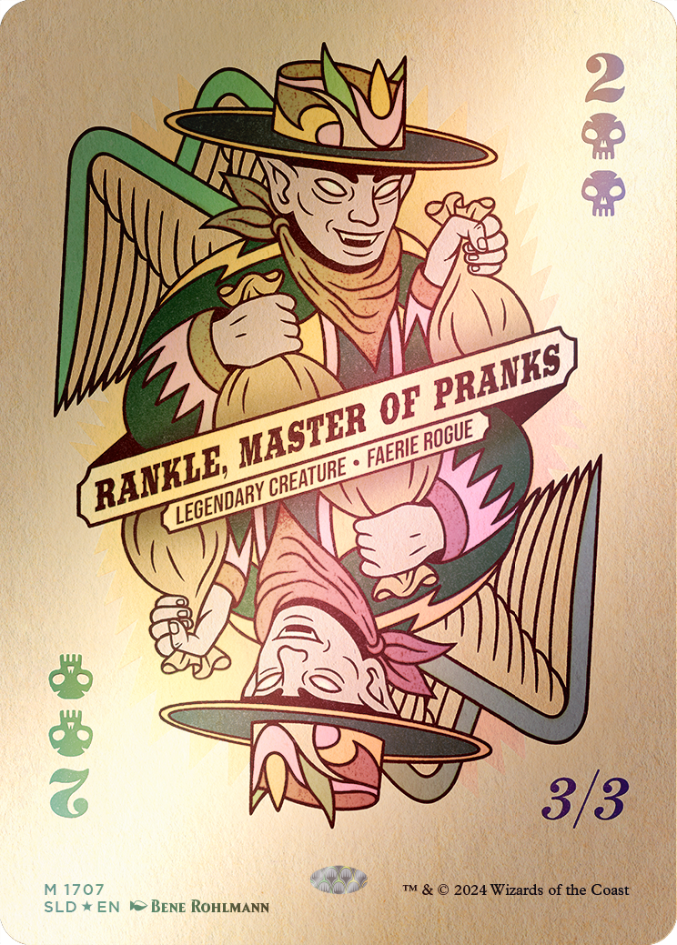 Rankle, Master of Pranks (Rainbow Foil) [Secret Lair Drop Series] | I Want That Stuff Brandon
