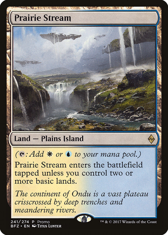 Prairie Stream (Promo) [Standard Showdown Promos] | I Want That Stuff Brandon