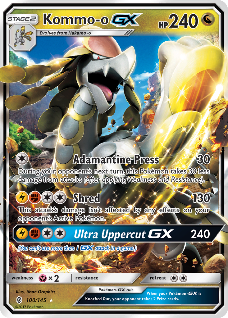 Kommo-o GX (100/145) [Sun & Moon: Guardians Rising] | I Want That Stuff Brandon