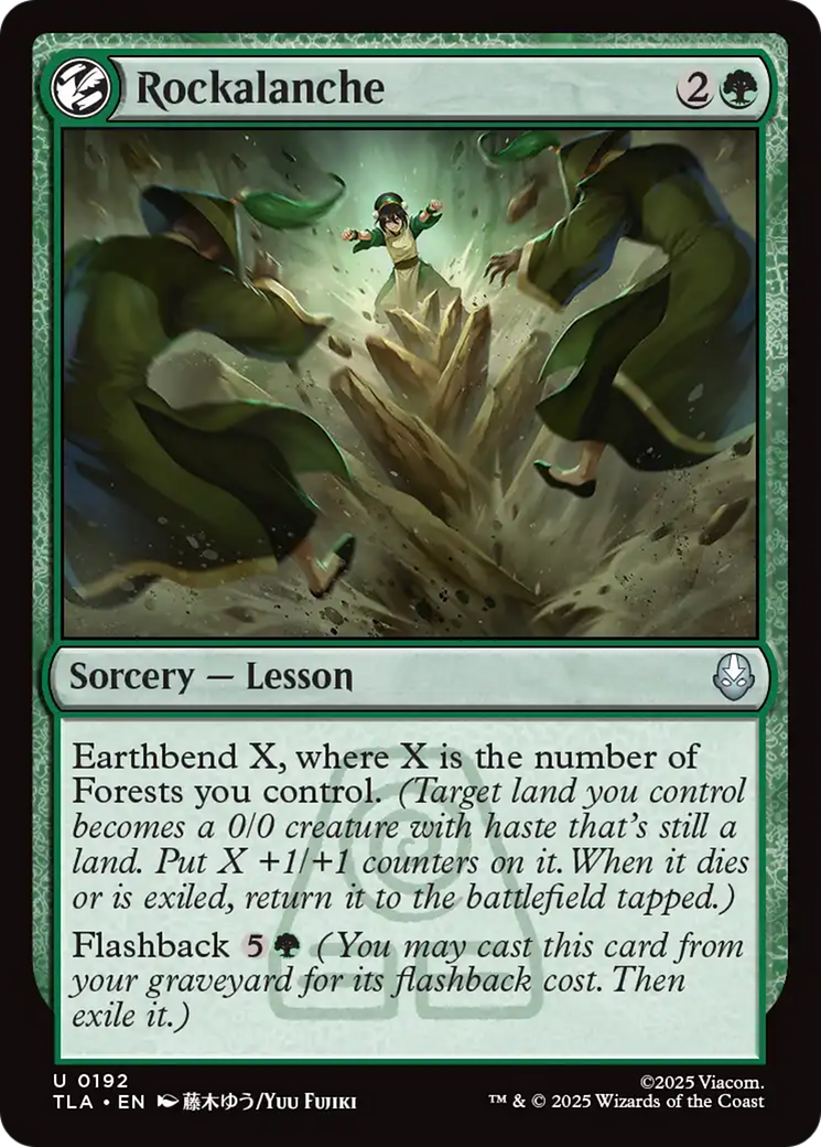 Rockalanche [Avatar: The Last Airbender] | I Want That Stuff Brandon