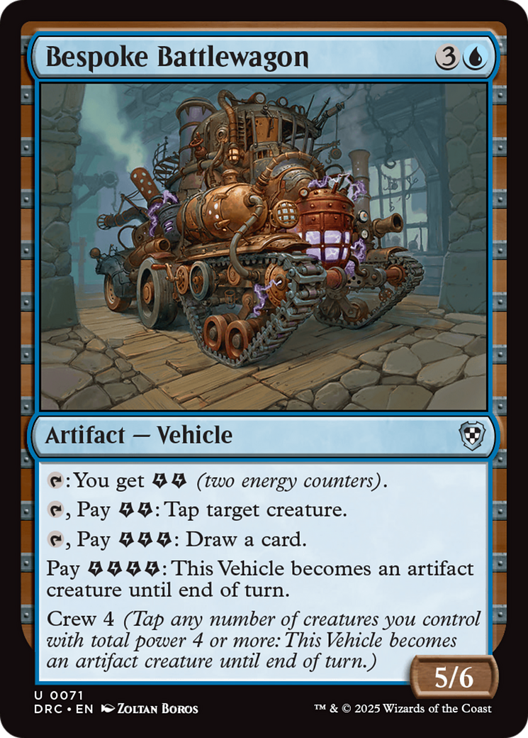 Bespoke Battlewagon [Aetherdrift Commander] | I Want That Stuff Brandon