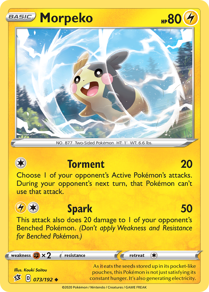 Morpeko (073/192) [Sword & Shield: Rebel Clash] | I Want That Stuff Brandon