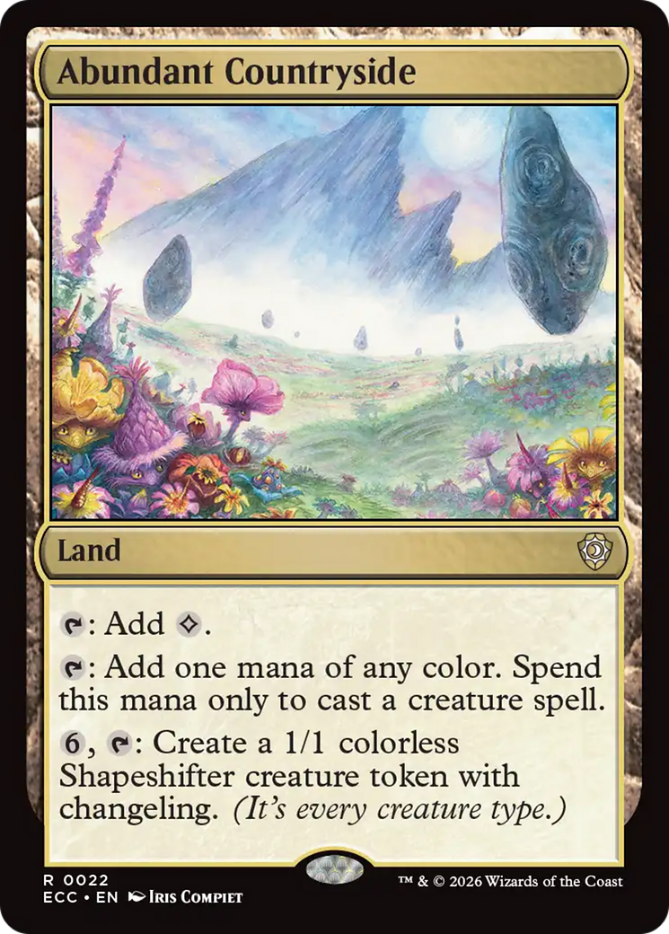 Abundant Countryside [Lorwyn Eclipsed Commander] | I Want That Stuff Brandon