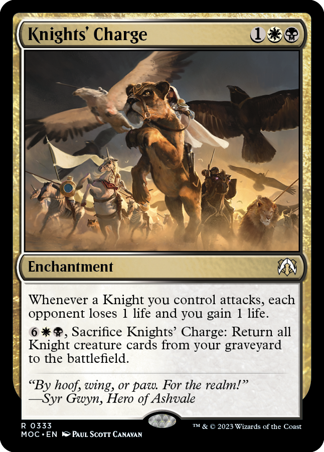 Knights' Charge [March of the Machine Commander] | I Want That Stuff Brandon