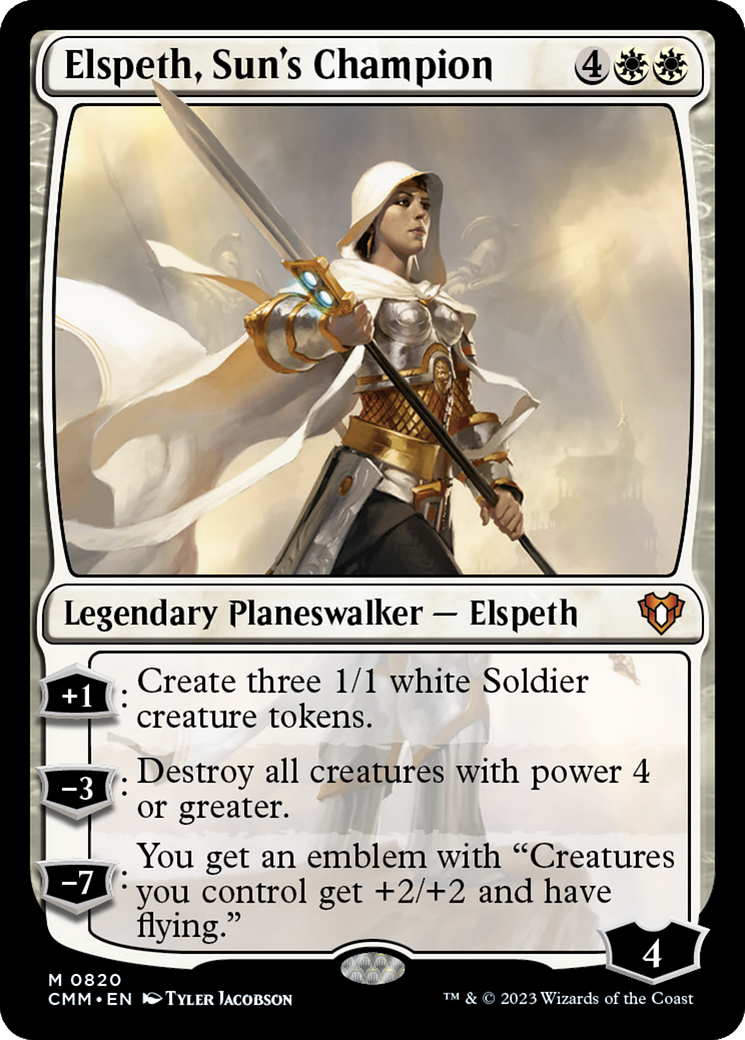 Elspeth, Sun's Champion [Commander Masters] | I Want That Stuff Brandon