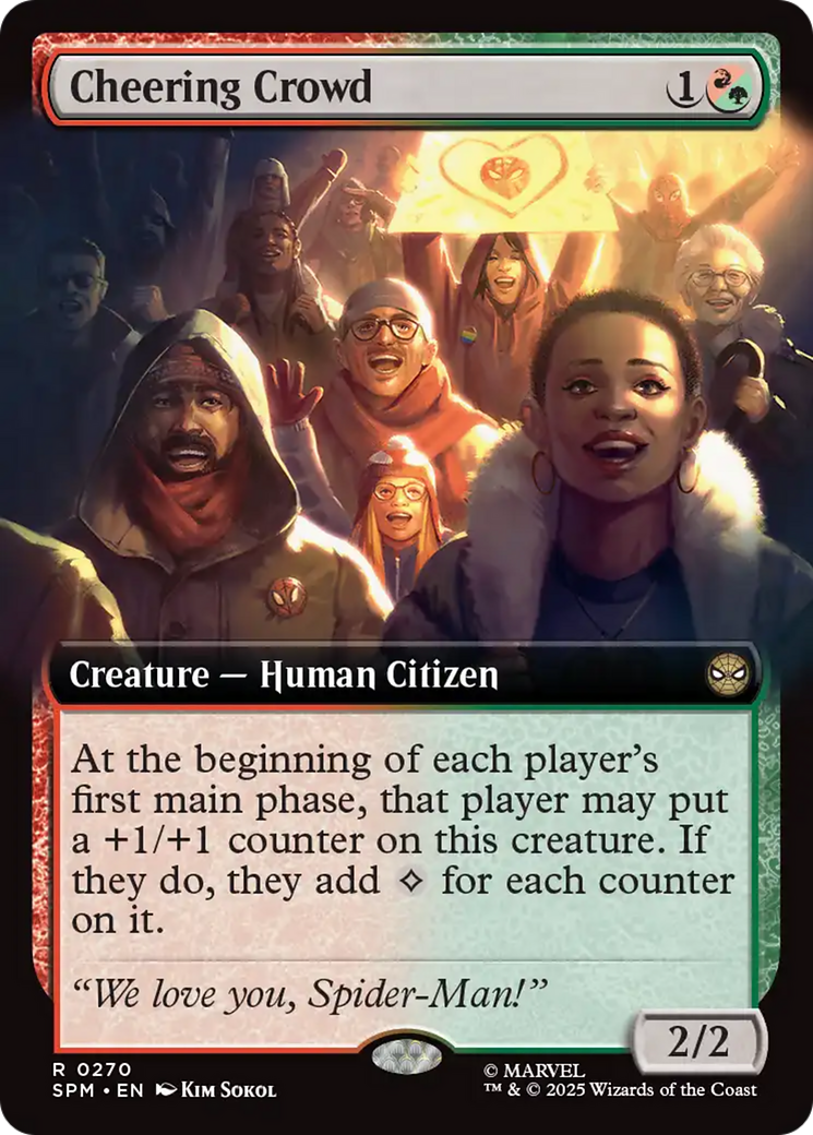 Cheering Crowd (Extended Art) [Marvel's Spider-Man] | I Want That Stuff Brandon