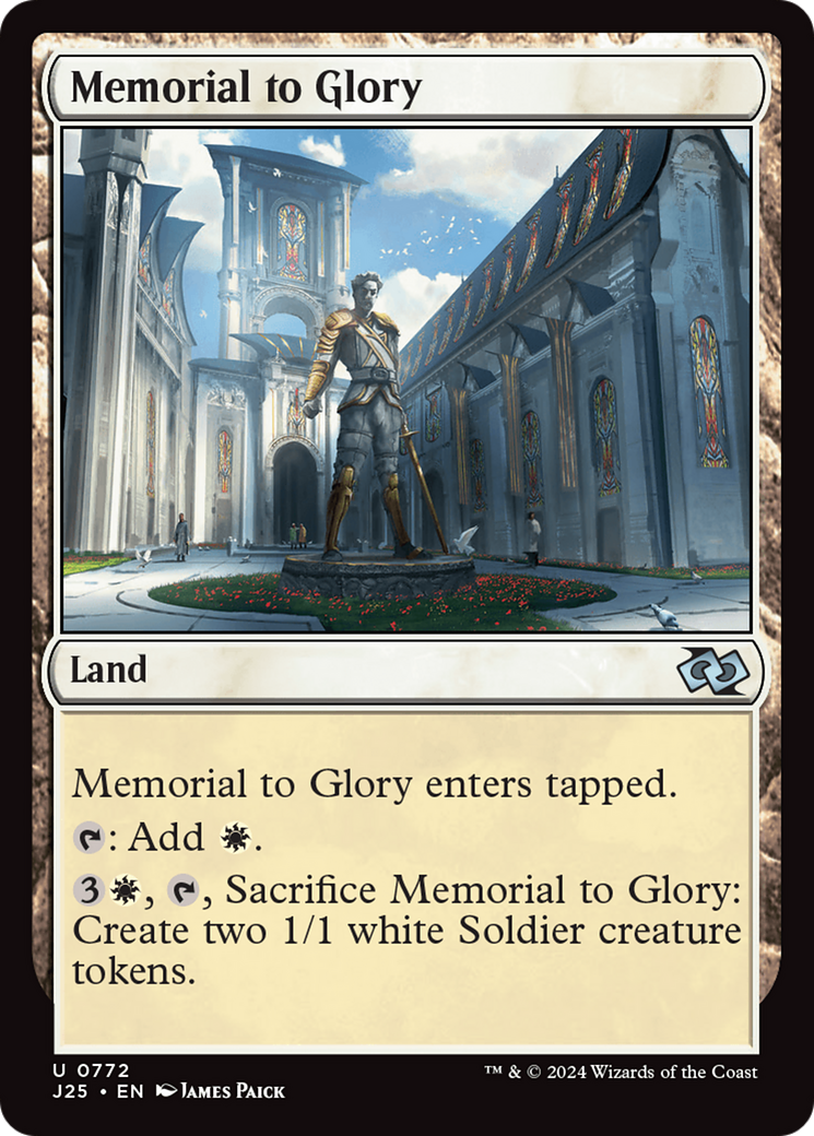 Memorial to Glory [Foundations Jumpstart] | I Want That Stuff Brandon