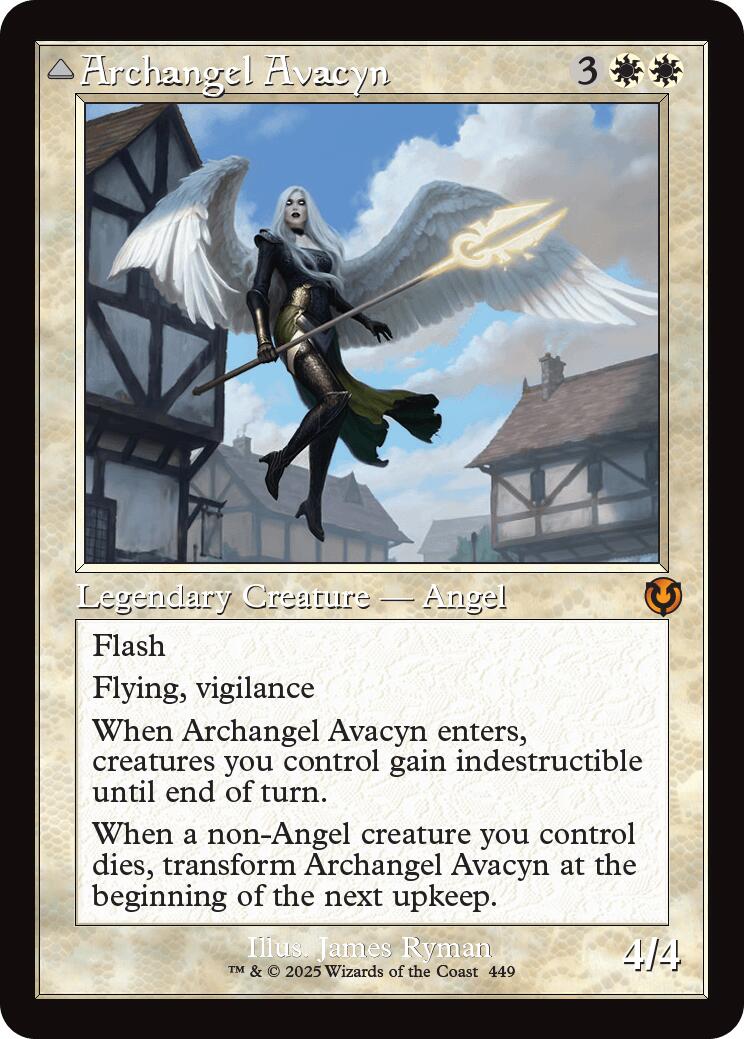 Archangel Avacyn // Avacyn, the Purifier (Retro Frame) [Innistrad Remastered] | I Want That Stuff Brandon