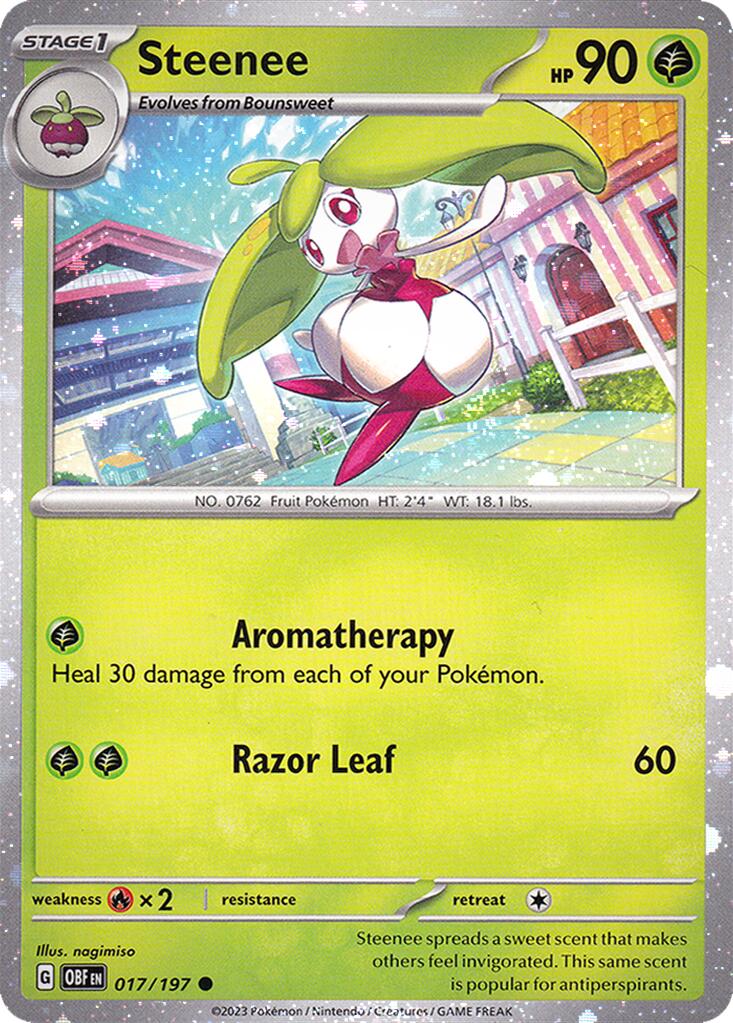 Steenee (017/197) (Cosmos Holo) [Miscellaneous Cards] | I Want That Stuff Brandon