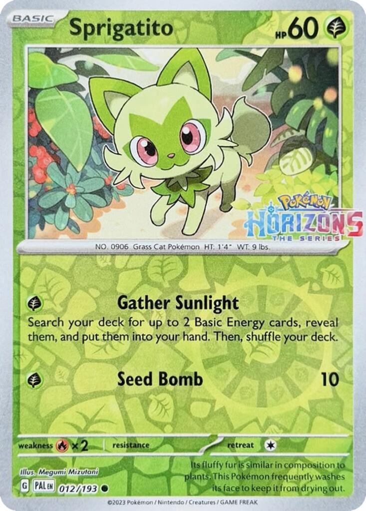 Sprigatito (012/193) [Miscellaneous Cards] | I Want That Stuff Brandon