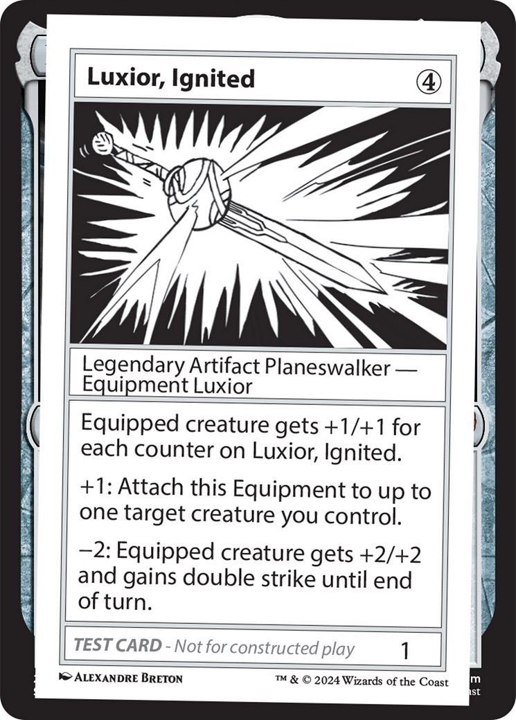 Luxior, Ignited [Mystery Booster 2 Playtest Cards] | I Want That Stuff Brandon