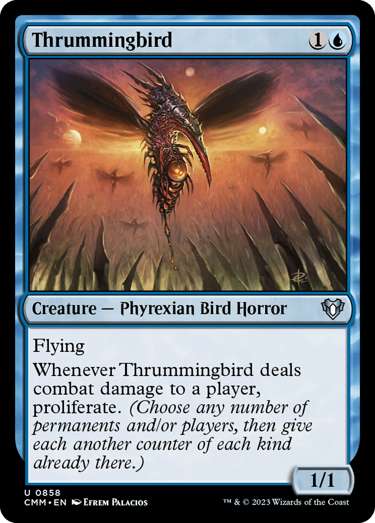 Thrummingbird [Commander Masters] | I Want That Stuff Brandon