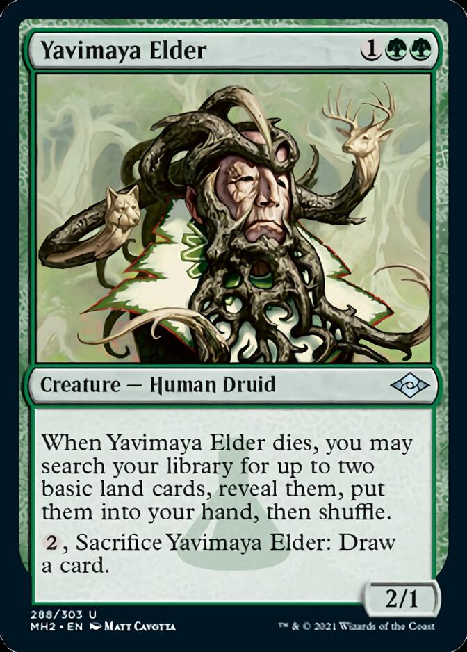 Yavimaya Elder (Foil Etched) [Modern Horizons 2] | I Want That Stuff Brandon