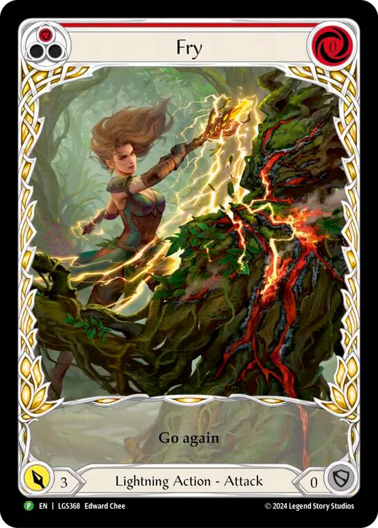 Fry (Red) (Rainbow Foil) [LGS368] (Promo)  Rainbow Foil | I Want That Stuff Brandon
