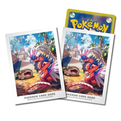 Card Sleeves - Paldea Adventure (64-Pack) (Pokemon Center Japan Exclusive) | I Want That Stuff Brandon