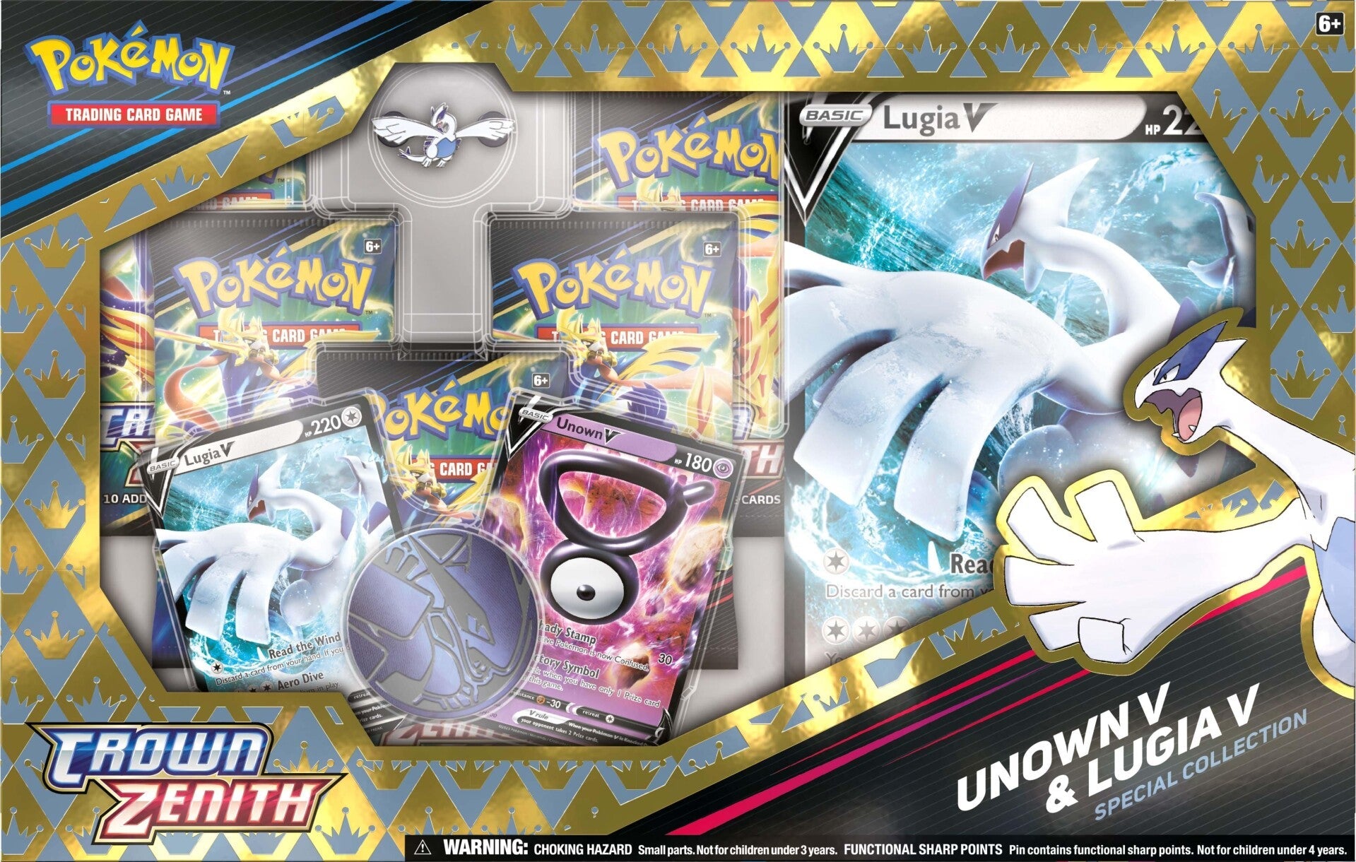 Sword & Shield: Crown Zenith - Special Collection (Unown V & Lugia V) | I Want That Stuff Brandon