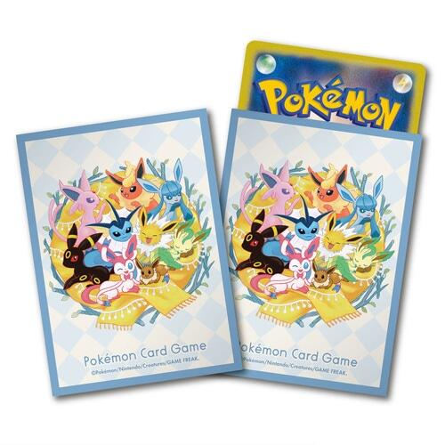 Card Sleeves - Eevee (64-Pack) (Pokemon Center Japan Exclusive) | I Want That Stuff Brandon