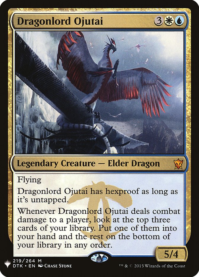 Dragonlord Ojutai [The List] | I Want That Stuff Brandon