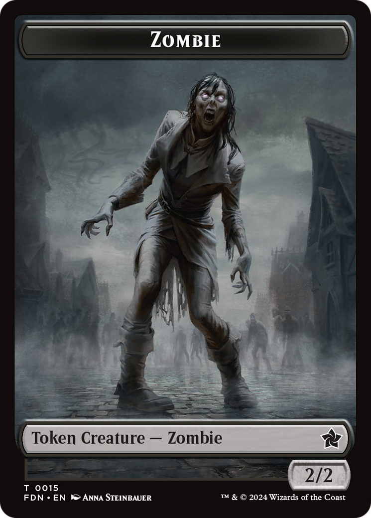 Rat (0014) // Zombie Double-Sided Token [Foundations Tokens] | I Want That Stuff Brandon