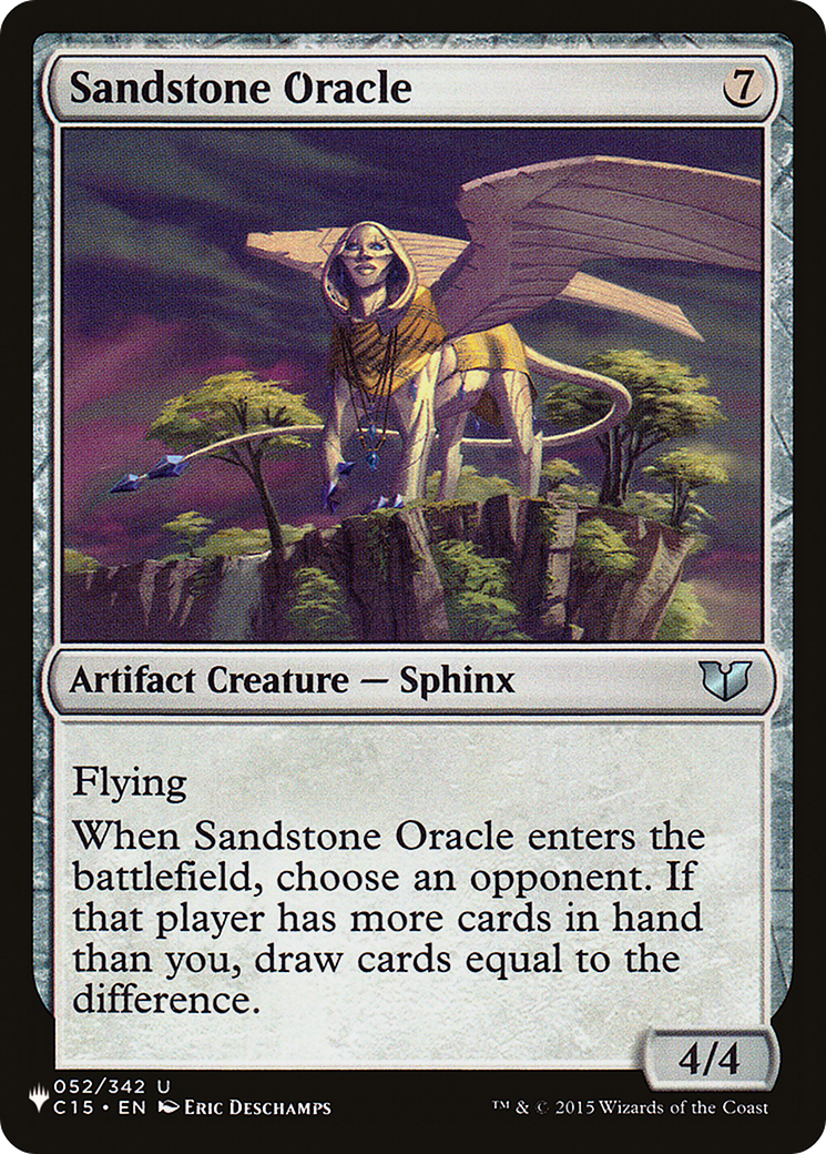 Sandstone Oracle [Secret Lair: From Cute to Brute] | I Want That Stuff Brandon