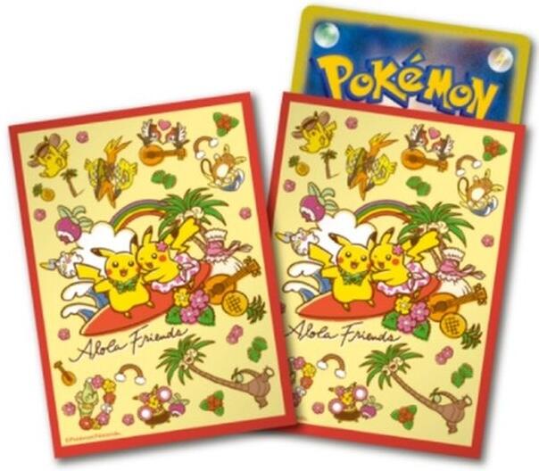 Card Sleeves - Alola Friends (64-Pack) (Pokemon Center Japan Exclusive) | I Want That Stuff Brandon