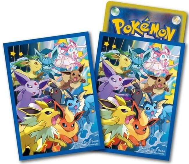 Card Sleeves - Eevee Dash! (64-Pack) (Pokemon Center Japan Exclusive) | I Want That Stuff Brandon