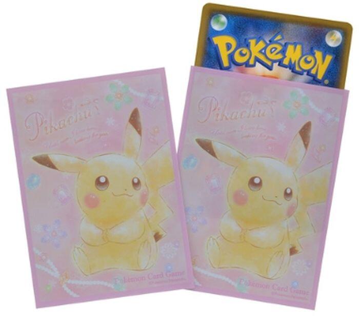 Card Sleeves - Pikachu Jewel (64-Pack) (Pokemon Center Japan Exclusive) | I Want That Stuff Brandon