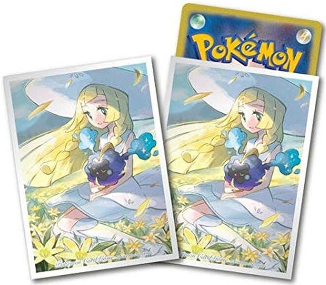 Card Sleeves - Lillie & Cosmog (64-Pack) (Pokemon Center Japan Exclusive) | I Want That Stuff Brandon