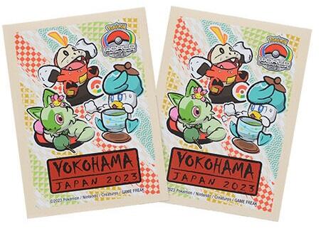 Card Sleeves - Sprigatito, Fuecoco, and Quaxly (WCS2023) (64-Pack) (Pokemon Center Japan Exclusive) | I Want That Stuff Brandon