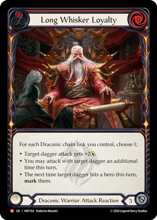 Long Whisker Loyalty [HNT102] (The Hunted)  Rainbow Foil | I Want That Stuff Brandon