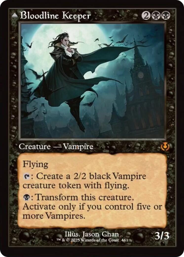 Bloodline Keeper // Lord of Lineage (Retro Frame) [Innistrad Remastered] | I Want That Stuff Brandon