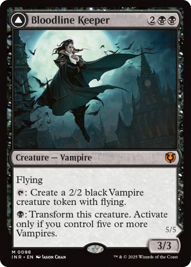 Bloodline Keeper // Lord of Lineage [Innistrad Remastered] | I Want That Stuff Brandon