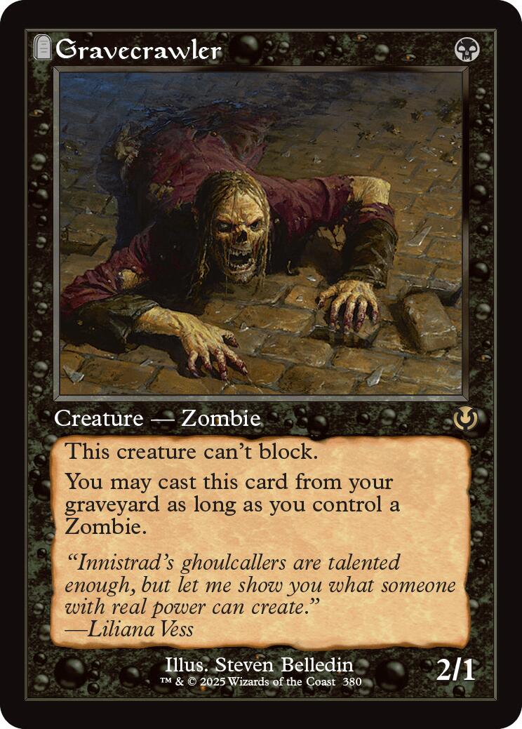 Gravecrawler (Retro Frame) [Innistrad Remastered] | I Want That Stuff Brandon