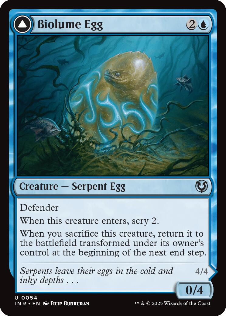 Biolume Egg // Biolume Serpent [Innistrad Remastered] | I Want That Stuff Brandon