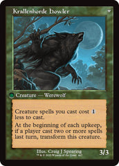 Duskwatch Recruiter // Krallenhorde Howler (Retro Frame) [Innistrad Remastered] | I Want That Stuff Brandon