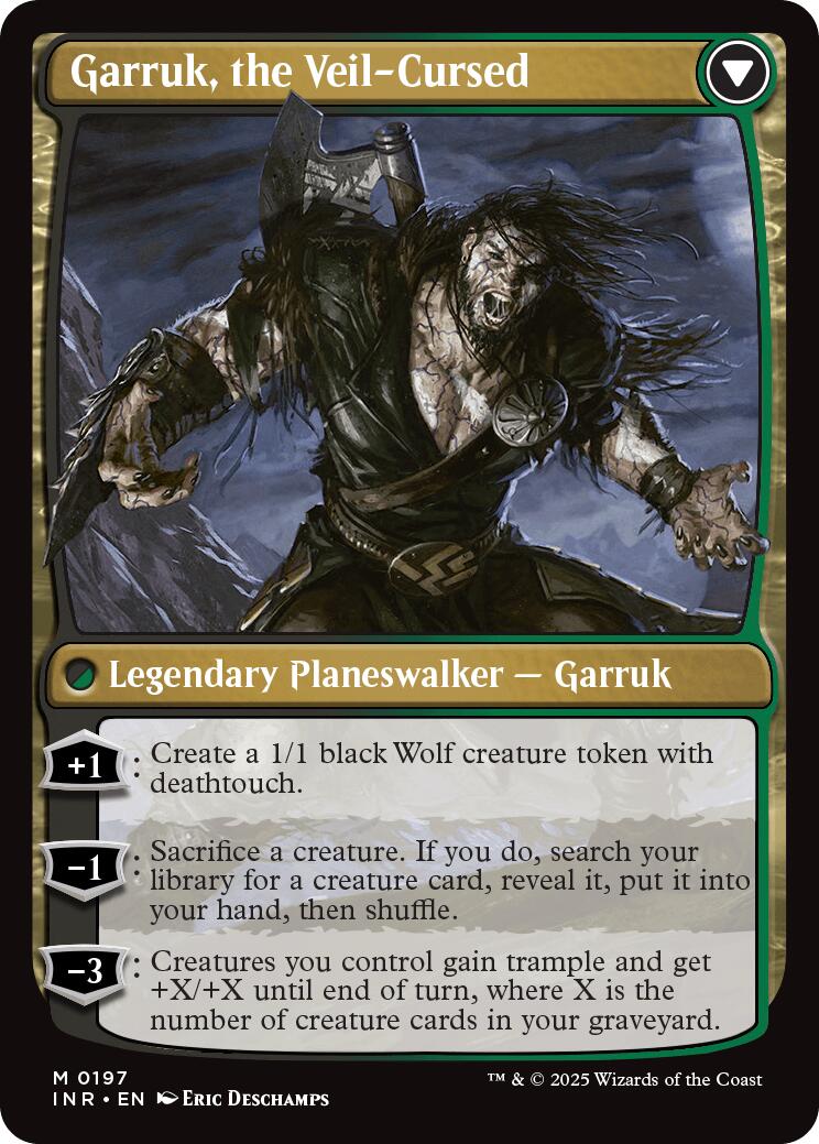 Garruk Relentless // Garruk, the Veil-Cursed [Innistrad Remastered] | I Want That Stuff Brandon