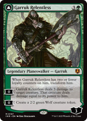 Garruk Relentless // Garruk, the Veil-Cursed [Innistrad Remastered] | I Want That Stuff Brandon