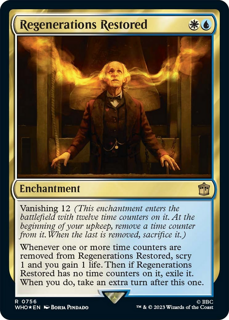 Regenerations Restored (Surge Foil) [Doctor Who] | I Want That Stuff Brandon
