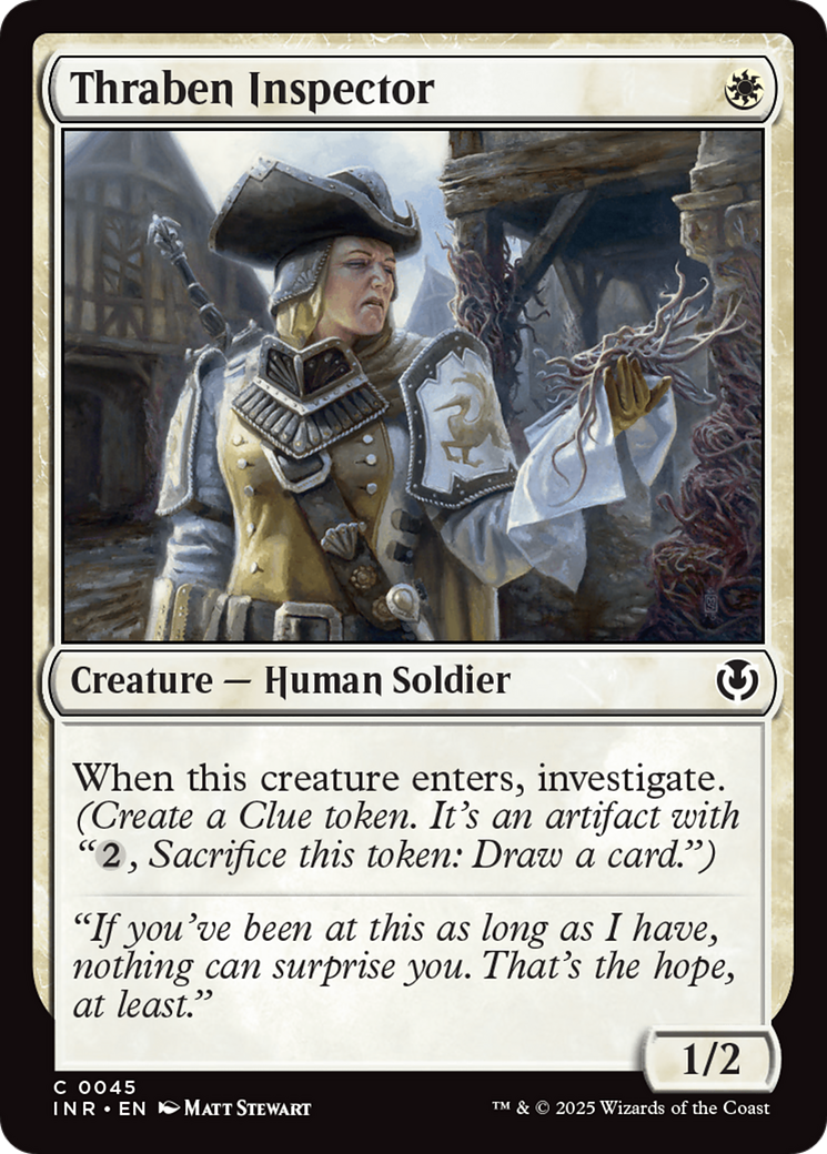 Thraben Inspector [Innistrad Remastered] | I Want That Stuff Brandon