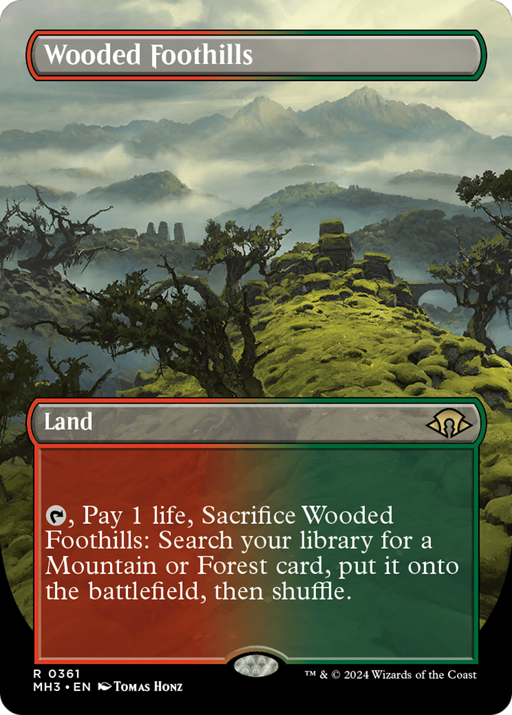 Wooded Foothills (Borderless) [Modern Horizons 3] | I Want That Stuff Brandon